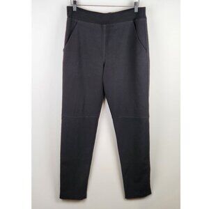 Alexander Wang Black Wool Blend Knit Waistband Slacks Trouser Pants sz M